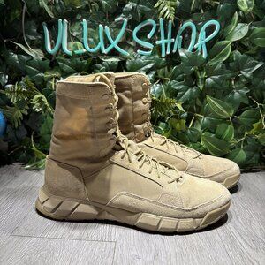 MEN'S OAKLEY ASSAULT 2 BOOTS SIZE 12.5 Desert Tan Military Tactical Hiking